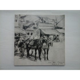 EXPOZITIA JEAN AL. STERIADI DESENE SI GRAVURI  -  ( CATALOG DE EXPOZITIE 1974 )